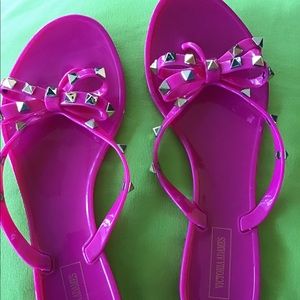 Victoria Adames jelly sandals. Size 10